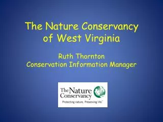 The Nature Conservancy of West Virginia