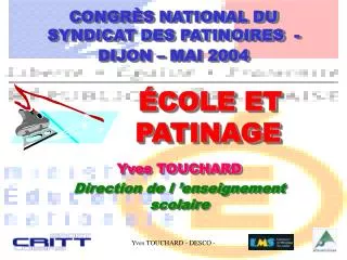 congr s national du syndicat des patinoires dijon mai 2004 cole et patinage