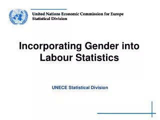 Incorporating Gender into Labour Statistics