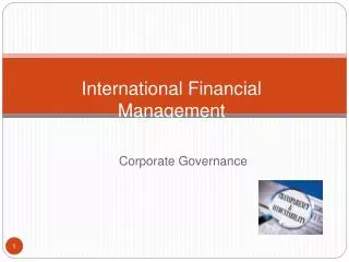 International Financial Management