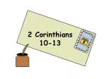 2 Corinthians 10-13