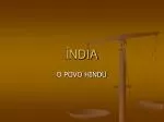 ÍNDIA - slide 1
