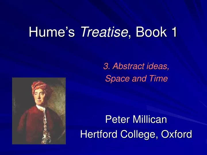 hume s treatise book 1