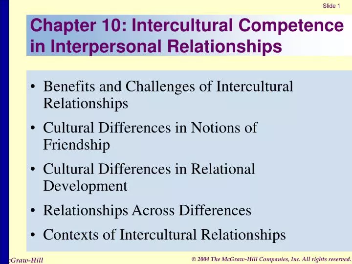chapter 10 intercultural competence in interpersonal relationships