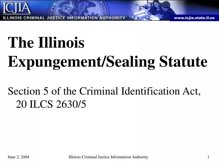 the illinois expungement sealing statute