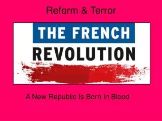 Reform &amp; Terror