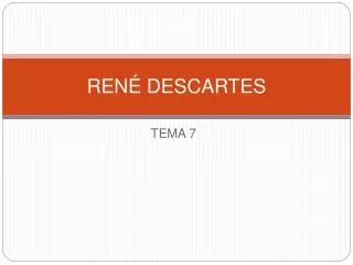 ren descartes