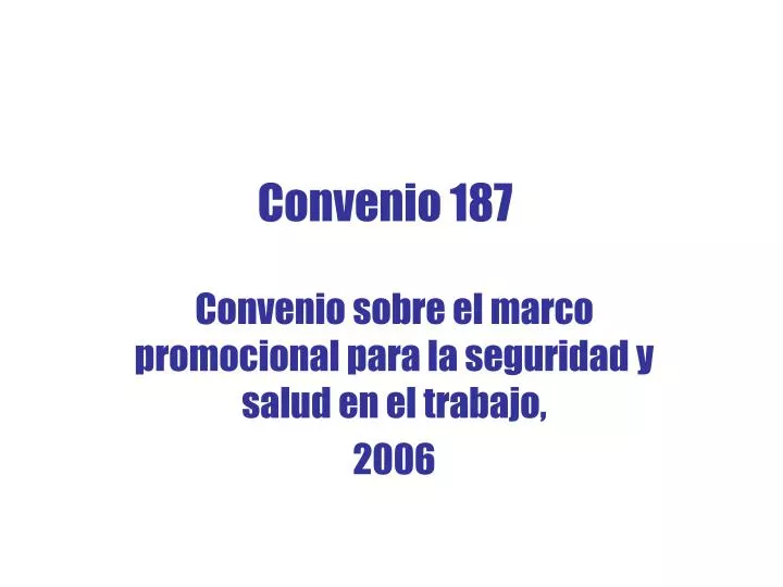 convenio 187