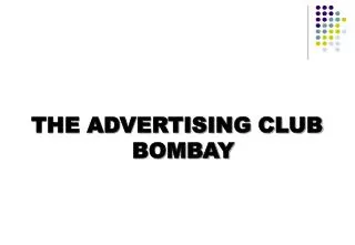 THE ADVERTISING CLUB BOMBAY