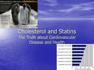 Cholesterol and Statins