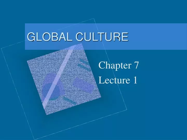 global culture