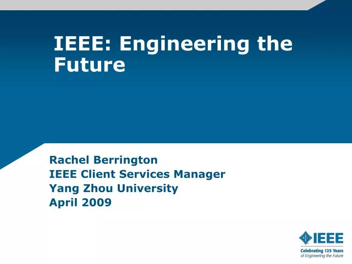 ieee engineering the future
