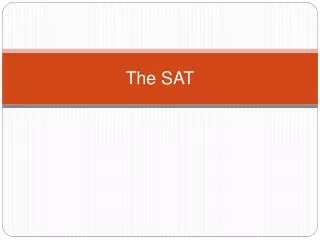 The SAT