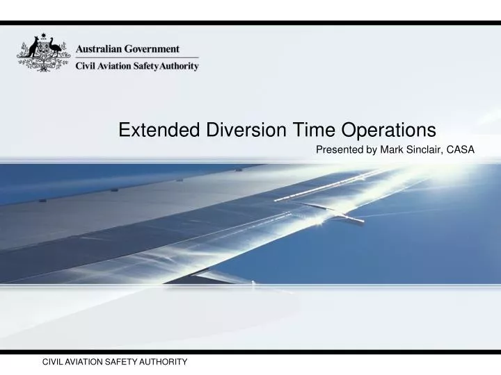 extended diversion time operations