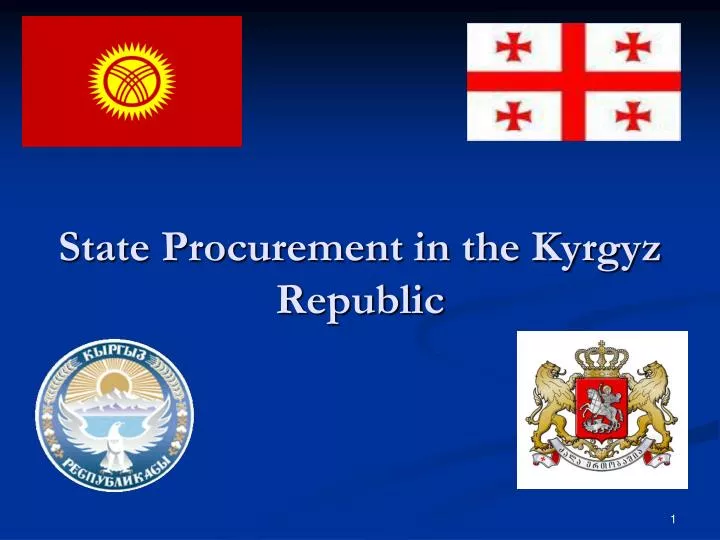 state procurement in the kyrgyz republic