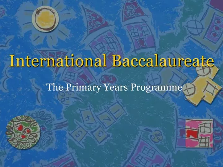 international baccalaureate