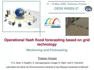 Operational flash flood forecasting based on grid technology Monitoring and Forecasting