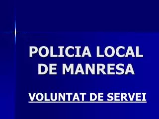 policia local de manresa