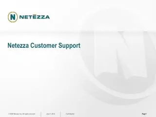 Netezza Customer Support
