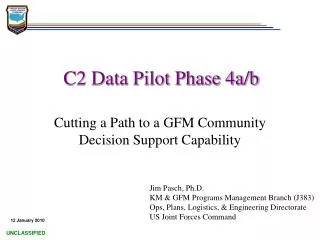 C2 Data Pilot Phase 4a/b