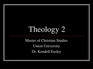 Theology 2