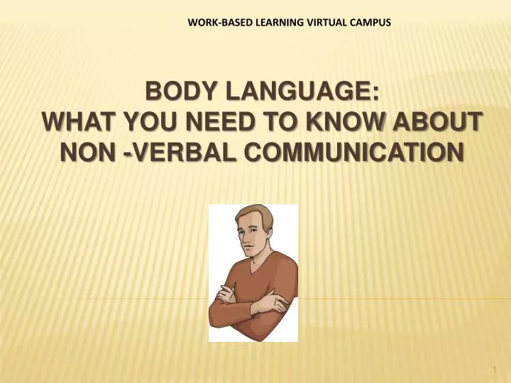 body language what you need to know about non verbal communication