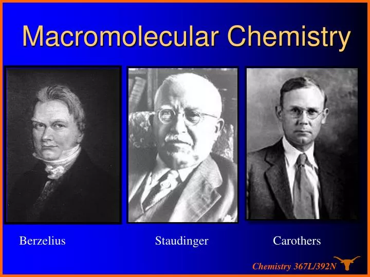 macromolecular chemistry