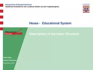 Hesse - Educational System