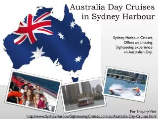 sydney harbour australia day cruises