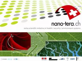 swiss scientific initiative in health / security / environment systems