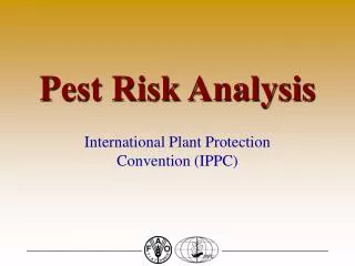 Pest Risk Analysis