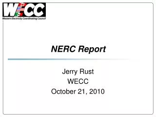 NERC Report
