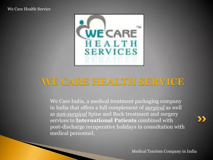 we care health service