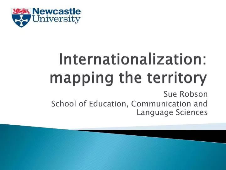 internationalization mapping the territory