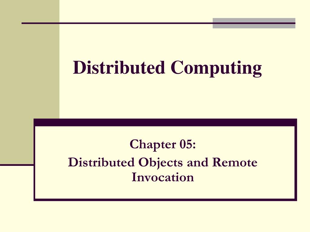 PPT - Distributed Computing PowerPoint Presentation, free download - ID ...