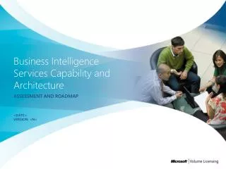 Business Intelligence Services Capability and Architecture