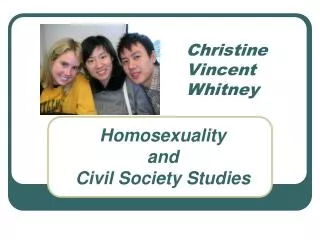 Christine Vincent Whitney