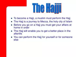 The Hajji