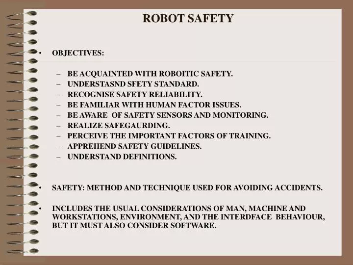 robot safety