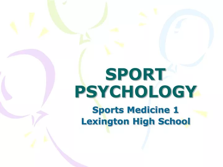 sport psychology