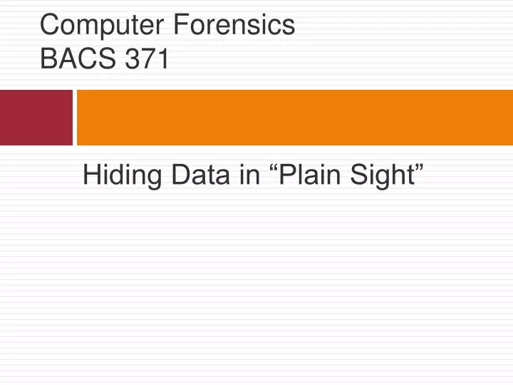 computer forensics bacs 371