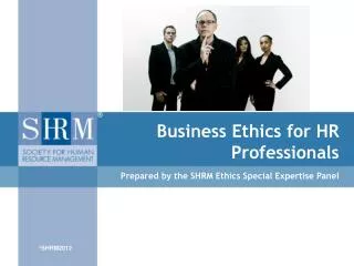 Business Ethics for HR Professionals