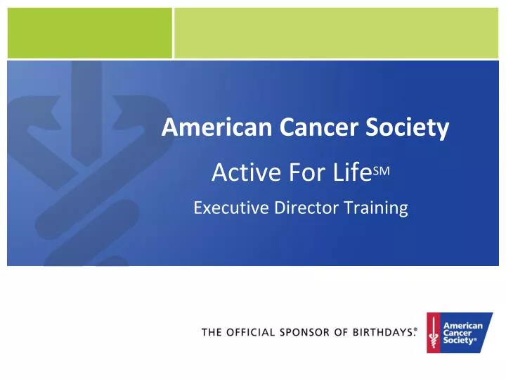 american cancer society