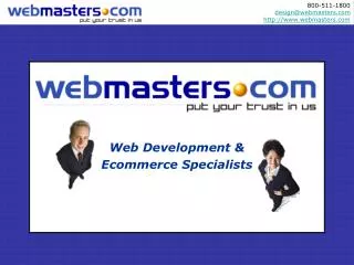 Web Development &amp; Ecommerce Specialists