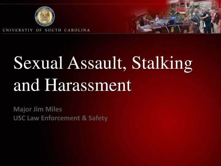 sexual assault stalking and harassment