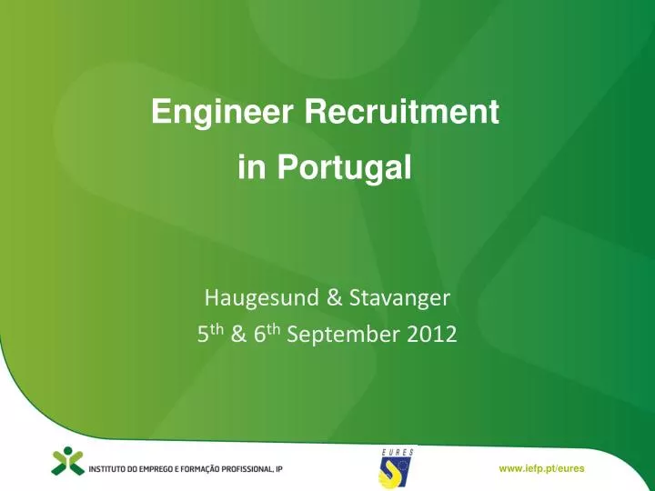 engineer recruitment in portugal