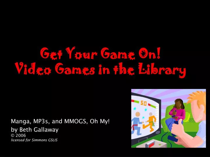 get your game on video games in the library