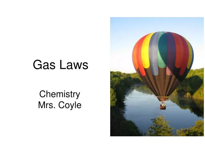 gas laws