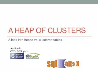 A heap of Clusters