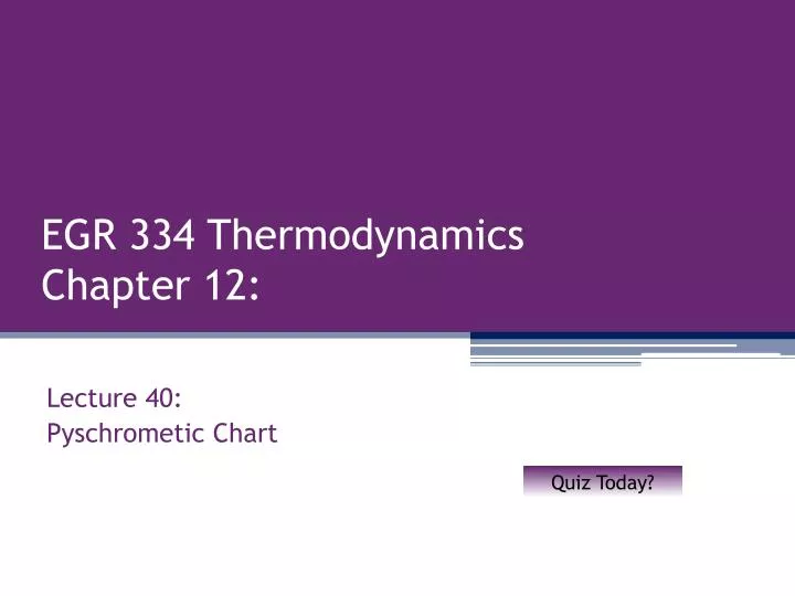 egr 334 thermodynamics chapter 12